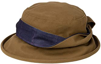 Rydale Ladies Twisted Band Hat Womens Country Bucket Hats Tweed Trim Moleskin Effect One Size