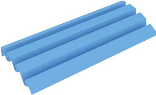 Feldherr Ablagebrett aus Kunststoff kompatibel mit Rumikub XXL, Farbe:Himmelblau
