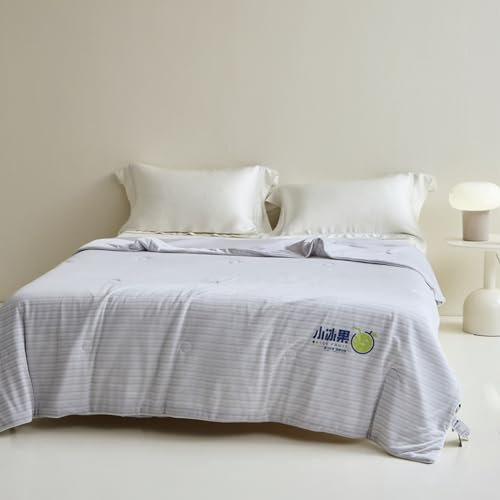 Pevfeciy Manta de Verano - Manta acogedora, Manta residencial, Manta de sofá, Manta de Viaje, Manta de enfriamiento,Lila,150x200cm