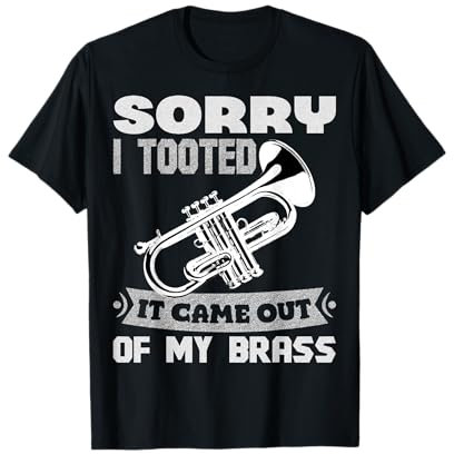 Trompetenspieler Vintage Musik Trompete Jazz Band Posaune T-Shirt