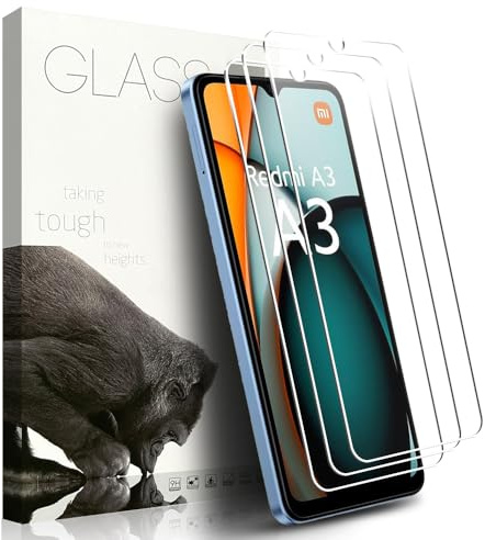 KLWAINM [3 Pièces] Verre Trempé pour Xiaomi Redmi A3/A3X 6.71 Pouces Film de Protection d’écran Tablette Glass Protecteur 9H HD Anti-Rayures Anti-Bulle
