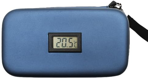 Borsa termica per insulina - Case refrigerante per medicinali sensibili, contenitore isolato per farmaci diabetici, organizzatore portatile con monitor LCD | Borsa da viaggio di raffreddamento