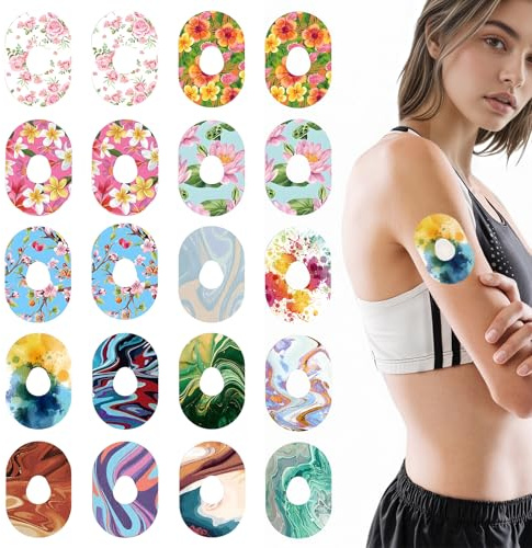 20 cerotti compatibili con Dexcom G7, sensore compatibile con Dexcom G7, cerotti adesivi impermeabili, adatti per diverse occasioni e persone