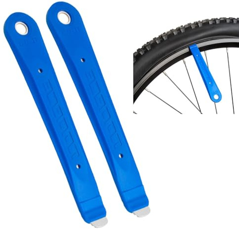 NIYATA 2 Pcs Bike Tyre Levers,Steel Core Bicycle Tyre Levers