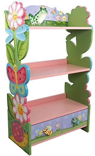 Kinderbücherregal Kinderregal Schlafzimmer Magic Garden Fantasy Fields W-7500A
