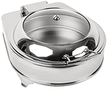 Olympia Electric Chafer Round Glass Lid - 280watt