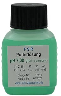 pH 7 Kalibrierflüssigkeit Kalibrierlösung Pufferlösung Eichlösung pH Messgerät Tester Meter 2048