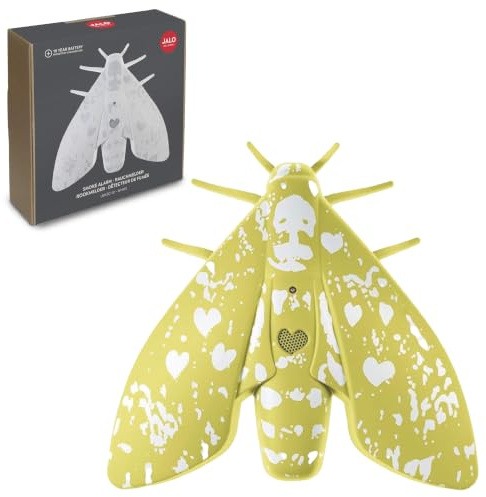 Jalo Optical Smoke Alarm Lento 10 for Home - Fire Alarm with 10 year battery - Scandinavian Design - Light Green