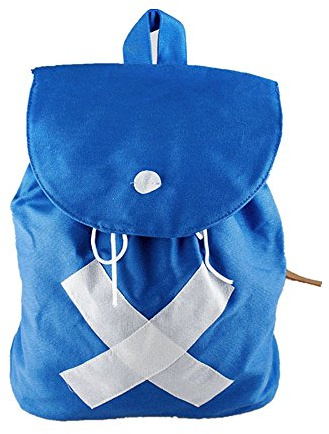 MIUNIKO Unisex Anime Cosplay Tony Chopper Blau Canvas Schulrucksack Schultertasche, Blau, Einheitsgröße, Auf Reisen