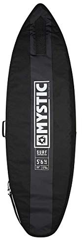 Mystic Watersports - Surf Kitesurf & Windsurf Star Surf Travel Board Tasche 5';6- Schwarz - Eva-geformter Schulterbereich