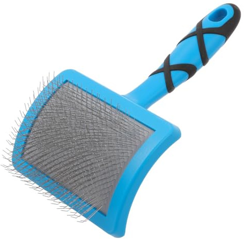 GROOM PROFESSIONAL Amplifier Weiche Drahtbürste - Hundebürste - Perfekte Bürste für Mehr Volumen & Zum Entfernen von Verfilzungen - Perfekt für Rassen die ein Maximales Volumen Benötigen - Groß