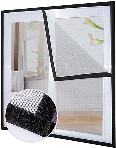 Katzenschutz Fenster Netz Mit Selbstklebeband, Katzennetz Balkon Fenster Transparent Netzgitter für Katzen, Fliegengitter, Moskitonetz, DIY-Größe (Size : 100x120cm)