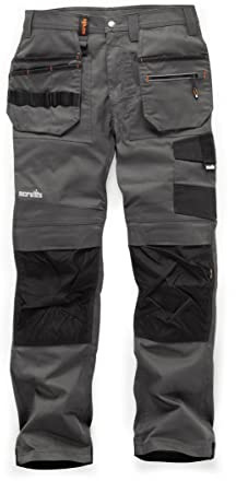 Scruffs Men's Scruffs Trade Flex Trouser, Graphite, 38R