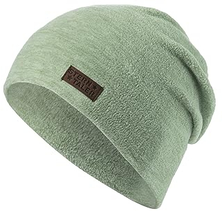 Sterntaler Baby Jungen Slouch-Beanie Melange Mütze - Kinderbeanie aus Microfleece - Grün, 51