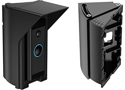 Ayotu Waterproof Adjustable 30 to 60 Degree Angle Mount for Blink Video Doorbell, Nest Doorbell (Wired), Video Doorbell Wired/Pro/Pro 2/4/3/3 Plus/2nd Gen (2020 Release)/2/1, Black