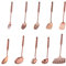 BUYER STAR Kitchen Utensil Set - 10-Piece 18/8 Stainless Steel Cooking Utensils, Rose Gold Titanium Plated Set Kitchen Tools Gadgets Accessories Spoons Turners Spatula Ladle Set
