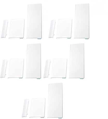 MOUDOAUER Cover di ricambio per console di gioco Wii, slot per scheda SD, 15 pezzi