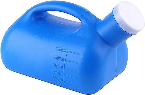 SFQEVHRZ Unisex Urinals Urine Bottle， 3000ML Large Male Urinal Reusable Portable Potty Pee Bottle Collector Travel Toilet