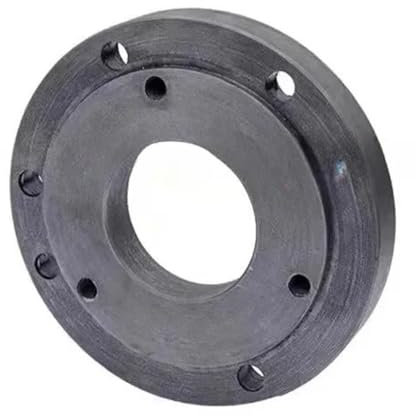 1 STÜCKE 125mm 100mm Zurück Platte Kleine Drehmaschine Zubehör Instrument Drehmaschine Zubehör Chuck Abdeckung(125mm)