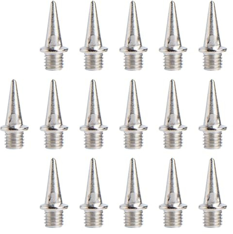 perfk 16 clavos de repuesto para zapatillas de atletismo, clavos para atletismo, clavos para correr en pista y campo, para carreras cortas, escalada, cross