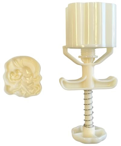 Funktioneller Stempel, elegante Kaninchen, geprägt, schöne Handpresse, Gebäckstempel