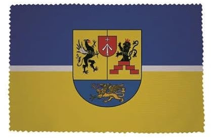 U24 Brillenputztuch Landkreis Vorpommern-Rügen Fahne Flagge Glasreinigungstuch Microfasertuch