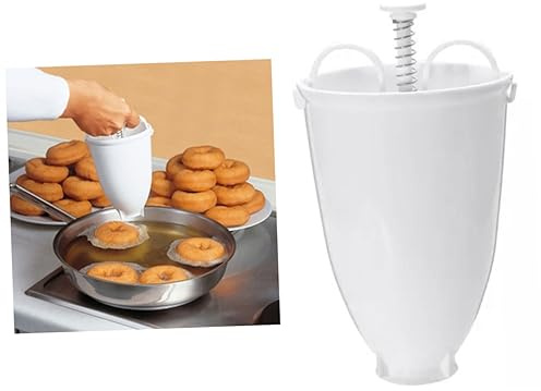 PRETYZOOM 1Pc Lightweight Doughnut Maker Dispenser Easy Manual Doughnut Mould for Home Baking Create Delicious Donuts Effortlessly for DIY Dessert Lovers
