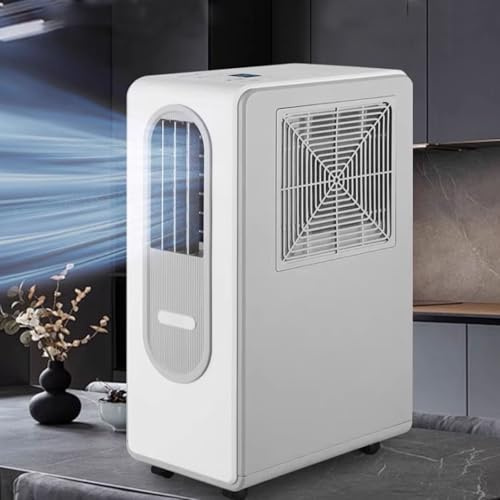 Rafraichisseur D'air Silencieux Chambre Aucun Assemblage Requis Climatiseur Portable Filtre À Huile Multicouche Fonctionnement Silencieux (38 DB) 220v