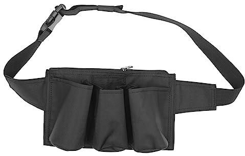 SEWACC Gardening Tool Belt Pouch Utility Apron with Heavy Duty Design Multi Pocket Organizer for Garden Tools Durable Washable Cloth with Waist Strap