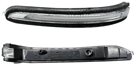 Mirror Indicator Light 87614M6000 87624M6000 For Hyundai For Forte K3 Cerato 2018-2019 2.0L Petrol Rearview Mirror Lights Mirror Turn Signal Lamp Car Turn Signal Lights(1Pair)