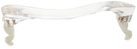 Kinnstütze für Violine Violine Kinnstütze Pad Klare Schulterstütze for Bratsche Ständer Schutz Hals Zubehör Transparente Teile