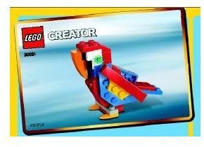 LEGO Creator: Perroquet Jeu De Construction 30021 (Dans Un Sac)