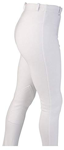 Jodhpurs d'équitation pour enfant Blanc Taille 26