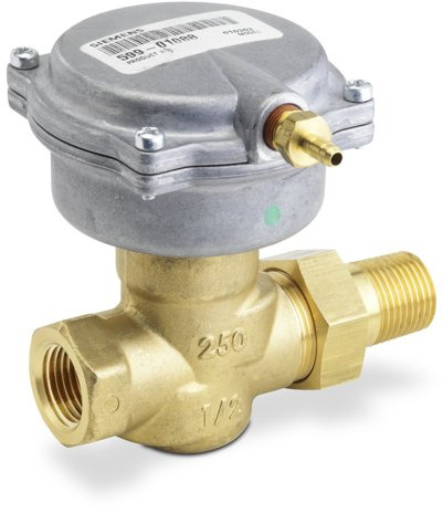 Siemens 257-02035 ANSI 250-voltalve, 2-Way Normally Open, Modified Equal Percentage, 1/2-Inch Female by Union Male Connections, 1 Cv, 3 to 8 Psi Spring Range, Pneumatic