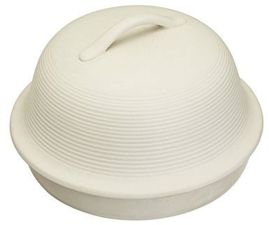KitchenCraft Home Made Bread Cloche, Round, Stoneware, 30 cm