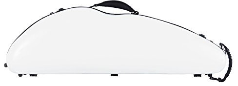 Geigenkoffer Fiberglass 4/4 Safe Flight weiß M-case + Musiktasche