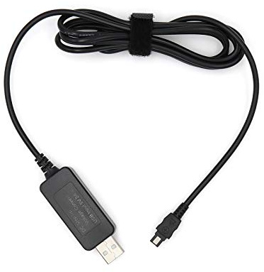 Caricatore adattatore di corrente USB Dc per Sony AC-L25, AC-L25A, AC-L25B, AC-L25C, AC-L200, AC-L200C, AC-L200B, AC-L200D, Handycam DCR-DVD7, DVD108, DVD203, HDR- CX550V, DSC-HX100V più videocamere