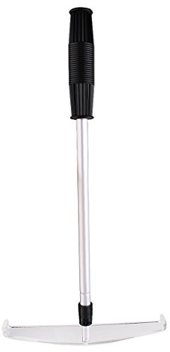 Tenlacum Adjustable Telescopic Roulette Chip Rake Handheld Chip Stick Pusher, Retractable Poker Chip Collector Rake 16.3-27.5inch