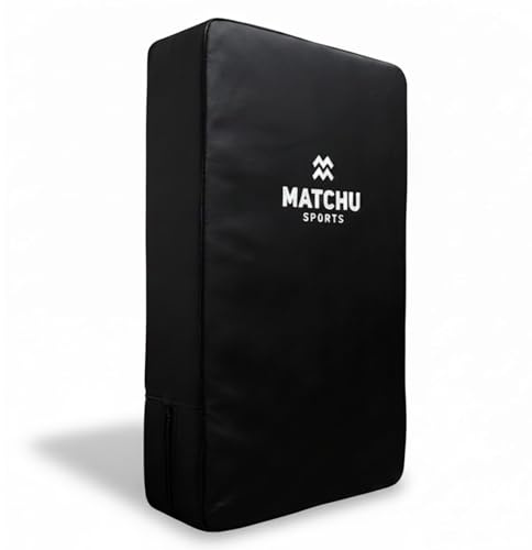 MATCHU - Punching-Pad - Boxkissen - Kampfsport - Pad für Kickboxen, MMA, Boxen - 1 Stück - mit Reißverschluss - Kunstleder und Nylon