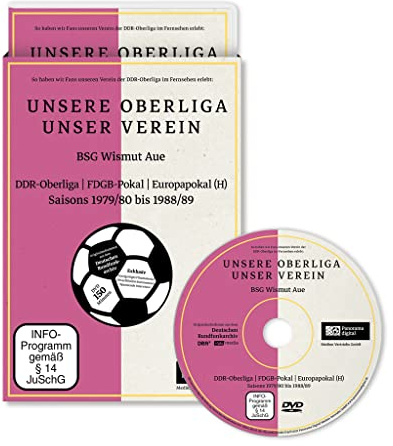 UNSERE OBERLIGA - UNSER VEREIN: BSG Wismut Aue - DDR-Oberliga / FDGB-Pokal / Europapokal (H), Saisons 1979/80 bis 1988/89
