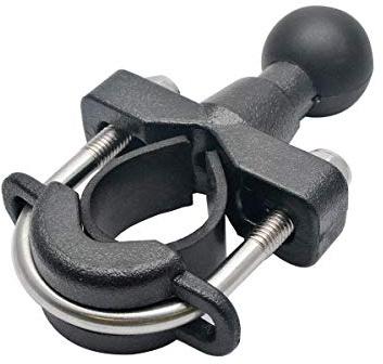 Riloer Motorcycle U-Bolt Base Kit, Universal Motorbike Handlebar Mount Base Bike Rail Bas, Fit for 3/4 to 1 1/4 Diameter Handle Bar