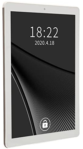 Tablet PC, 100-240 V Tablet HD da 10 Pollici Multifunzione Dual SIM Card Dual Standby Octa 3 GB 64 GB Rom per Uso Quotidiano (Spina UE)