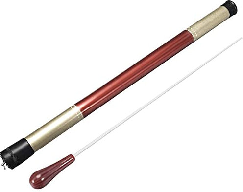 XYWHPGV Musik Dirigent Taktstock Orchester Taktstock 38cm/15 Zoll Länge Roter Harzgriff Musik Dirigenten Taktstock mit Taktstocketui(8f776 3606b 0e25f 554d3 b51d3 0f0dc