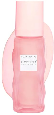 Glow Recipe Pink Juice Water Gel Moisturizer, Korean Gel Moisturizer for Glass Skin, Oil-Free Hydrating Hyaluronic Acid Face Moisturizer for Oily Skin, Non-Comedogenic, Long-Lasting (50ml)
