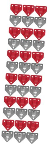 Uonlytech 36stücke Teiliges Wandhalterung Für Feuerlöscher Triangular Halterung Stabiler Eisenmaterial Einfach Zu Montieren Für Verschiedene Brandschutzkomponenten Geeignet Optimaler