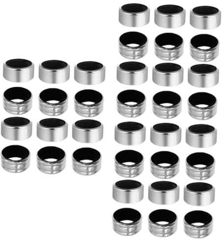 TOPBATHY 36pcs Wine Drip Rings Collar for Bottles Wine Bottle Drip Stopper Collar