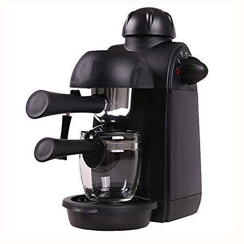 CURZLERH Caffettiera elettrica, con Controllo dell'intensità e Acqua Calda su Richiesta, Nero Opaco