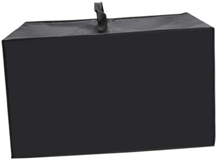 FewNvWa Funda para Microondas, Protección para Electrodomésticos, Cubierta Antipolvo, Fácil de Mantener, Uso Exterior E Interior, Negro, Individual