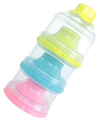 3-fach Milchpulverbehälter Für Babynahrung Stapelbar Lebensmittelechtes Pp-material Für Unterwegs Als Snackbecher Nutzbar