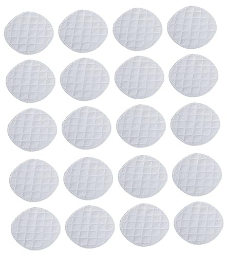 UPKOCH Reusable Breast Mat for Pregnant Women and Lactating Mothers Washable Cotton Breast Pad 16pcs Comfortable Leakproof Nursing Pads for Breastfeeding Suitable After Childbirth